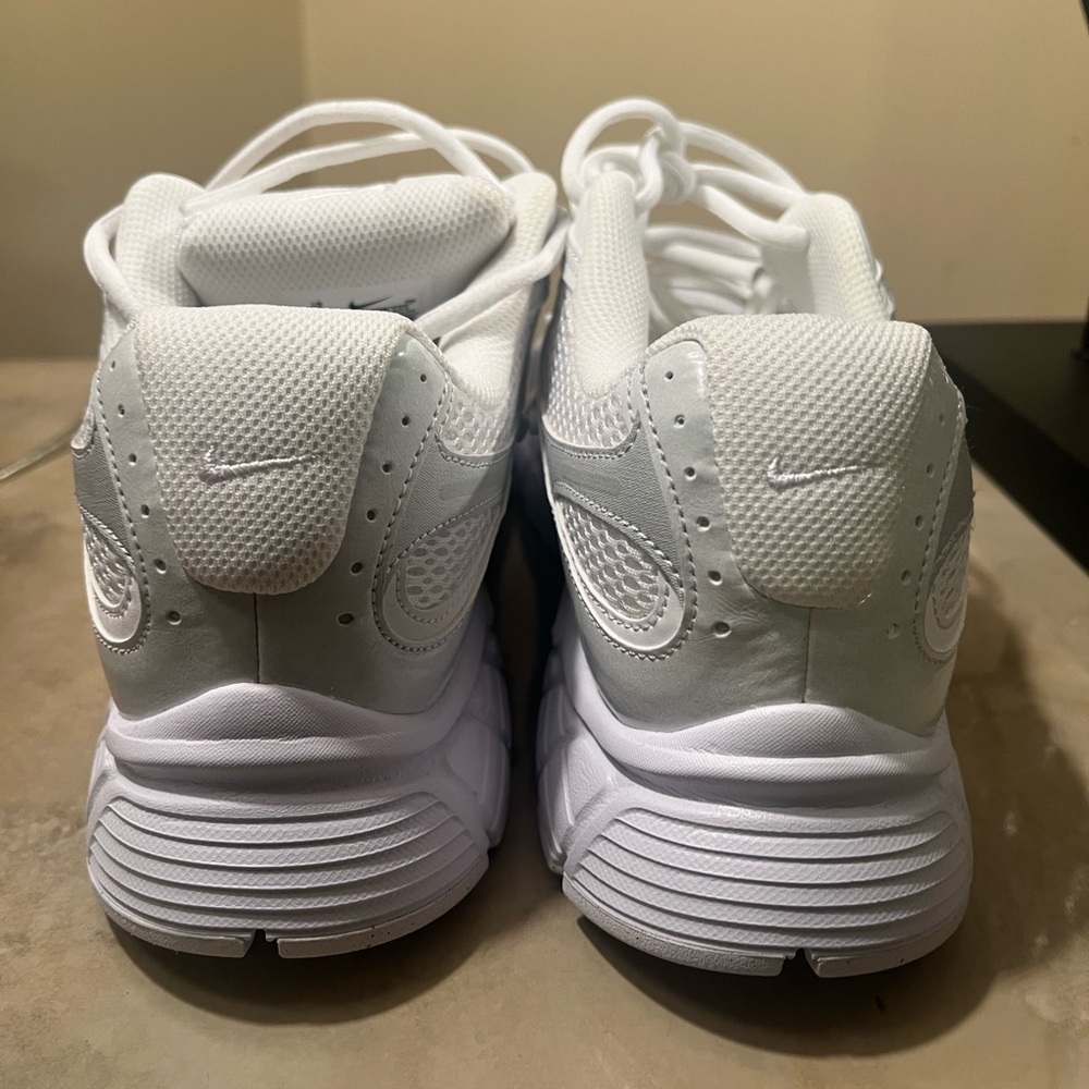 Men White Sneakers - Picture 3 of 7